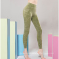 2020 Leggings flexibles de entrenamiento de fitness sin ver a través de leggings de yoga sin costura de nylon elástica con bolsillos